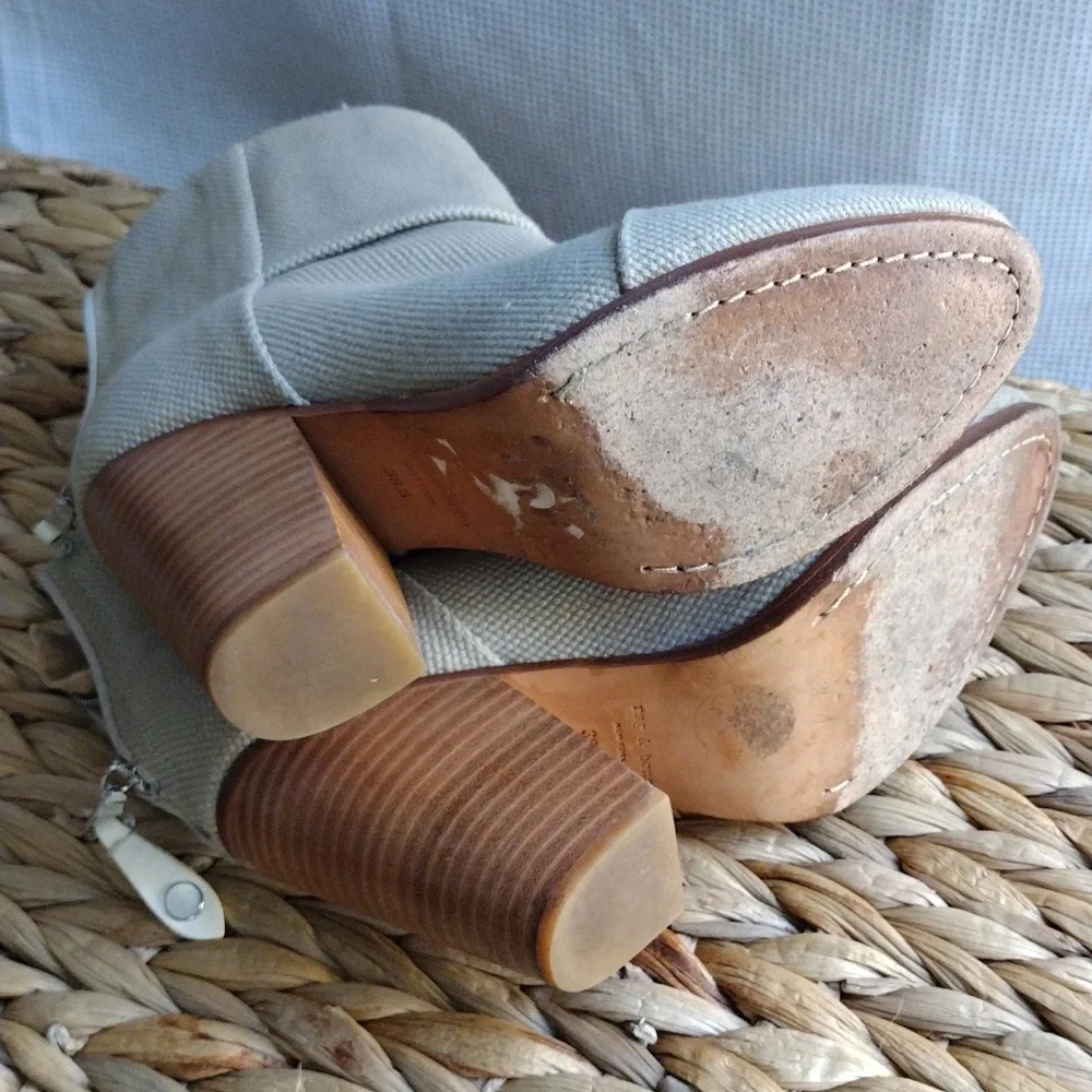 Rag and Bone Newbury beige ankle booties 8.5 - Picture 11 of 12